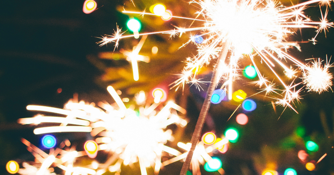 Sparkler Credit // Unsplash: Marisol Benitez