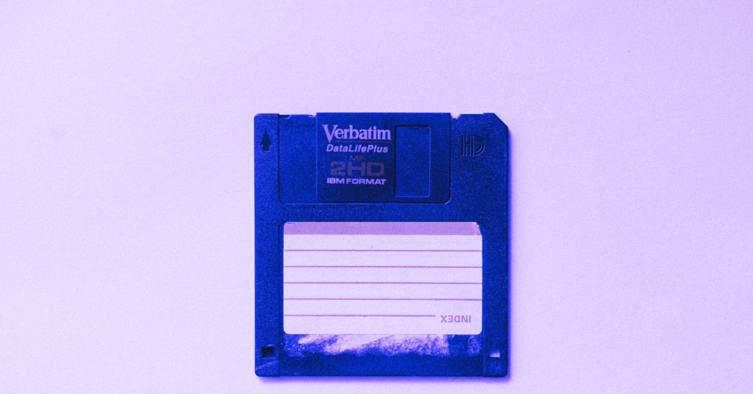 Retro Floppy Disk Photo Source // Unsplash: Fernando Lavin